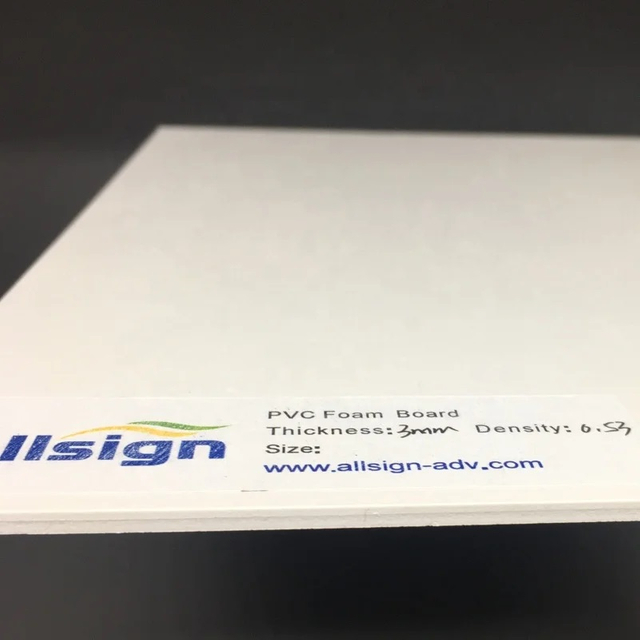 Tablero de PVC rígido#